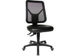 Topstar Arbeitsdrehstuhl TEC 80 PK mit Rollen, schwarz