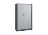 Schäfer Shop Select Rollladenschränke, 5 Ordnerhöhen, B 1200 mm, graphit/alusilber