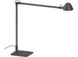 LED-Arbeitsplatzleuchte LUCIO, 4000 K, dreh-, neig- und höhenverstellbar, 4 W, umbragrau RAL 7022