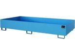 Regalwanne Typ RW/RW 2700-2, ohne Gitterrost, blau RAL5012