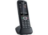 Gigaset-Pro Mobilteil R700H PRO, 2,4" Farbdisplay, schnurlos, bis 13 h Gesprächszeit, Blueetooth, Taschenlampe, schwarz