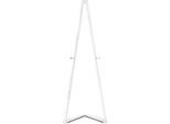 Update Displays Staffelei, höhenverstellbar, Aluminium, faltbare Füße, B 536 x T 309 x H 1500 mm, weiß