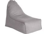 Sitzsack BOOGIE WOOGIE, Filzimitat, grau , B 700 x T 1000 x H 800 mm