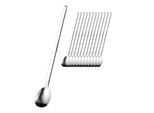 Langstiellöffel-Set BETTINA, 12 Stück, L 200 mm, 18/10 Edelstahl poliert