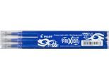 Ersatzminen PILOT, für Tintenroller FriXion, 0,4 mm Strichstärke, radierbar, 3 Stück, blau
