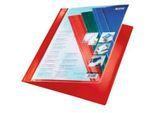 LEITZ® Schnellhefter Exquisit, DIN A4, PVC, rot