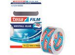 tesa Film kristallklar, 10 m x 19 mm, 10 Rollen