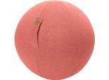 Sitzball FELT, Filzimitat 100% Polyester, waschbar, reißfest, Trageschlaufe, lachs