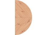 Ansatztisch Breno, für Schreibtische Breno, ⌀ 1600 mm, Asteiche/Graphit