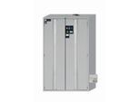 Sicherheitsschrank Typ 90 asecos S-PHOENIX touchless-90, vollautomatische Falttüren mit Sensor, Front Lichtgrau, B 1196 x T 616 x H 1968 mm