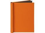 Klemmbinder VELOCOLOR®, für Formate DIN A4, mit Klemmfeder, max. 150 Blatt, orange