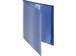 FolderSys Präsentations-Sichtbuch, für DIN A4, 20 Sichthüllen, blau