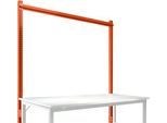 Aufbauportal, Grundtisch SPEZIAL Arbeitstisch-/Werkbanksystem UNIVERSAL/PROFI, 1750 mm, rotorange