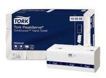Tork® Papierhandtücher PeakServe® Endlos™ H5 100585, 1-lagig & geprägt, FSC®-Papier, 12 Pack mit je 410 Blatt, in 1 Karton, weiß
