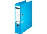 LEITZ® Ordner 1007/1008, DIN A4, Rückenbreite 80 mm, einzeln, hellblau