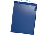 EICHNER Auftragstasche Basic, Klettverschluss, DIN A4, blau, 10 Stück