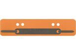 Schäfer Shop Select Heftstreifen, Polypropylen, orange, DIN A5, Metall-Deckleiste