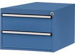 Manuflex Schubladen-Unterbauten, für Werkbank Profi Tiefe 700 mm, brillantblau