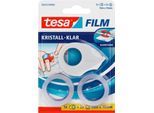 Sparset Schäfer Shop tesafilm® Mini Abroller + 2 Rollen tesafilm®, für Rollen bis L 10 m x B 19 mm, farbsortiert