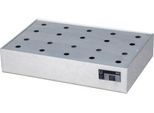 Bauer Kleingebindewanne KGW-P 1/M V4A, für Euro- und Chemiepaletten, Edelstahl, L 600 x B 400 x H 120 mm, bis 50 kg, mit Lochblech-Rost