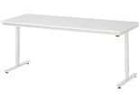 Rau Arbeitstisch Adlatus, elektrisch höhenverstellbar, 22 mm Spanplatte mit Melaminbelag, bis 150 kg, B 2000 x T 800 x H 720-1120 mm, lichtgrau