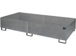 Regalwanne Typ RW/RW 2700-3, ohne Gitterrost, verzinkt