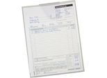Auftragstasche Eichner "Light", mit Schlüsselfach, B 230 x T 5 x H 330 mm, 10 Stück, hellgrau/transparent