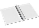 LEITZ® Office Collegeblock 449500 DIN A4, PP, kariert, gelb