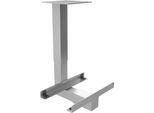 CPU-Halter für Schreibtisch Topas Line, silber
