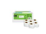 Rücksendeetiketten Dymo® 2177564, 25 x 54 mm, permanenthaftend, Papier, weiß, 6 Rollen mit jeweils 500 Stück