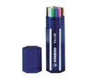 STABILO® Fasermaler Pen 68 in Kunsstoffbox, 20 Farben sortiert
