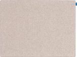 Akustik-Pinboard Board Up, Absorptionsklasse C, Stärke 24 mm, Textil & Recycling-PET, beige, B 500 x H 750 mm