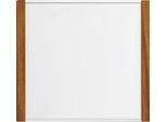 moedel Türschild LMH, Aluminium- und Holzrahmen, Holzart wählbar, Polyester-Abdeckung, Klebemontage, B 159,5 x H 150,5 mm, silber/Eiche