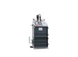 Ballenpresse HSM V-Press 504, 2 vertikale Umreifungen für Ballen bis 60 kg, geeignet für Ballenentnahmewagen, Presskraft 40 kN, Kniehebelverschluss