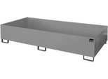 Regalwanne Typ RW/RW 2700-3, ohne Gitterrost, grau RAL7005