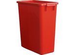 Abfallbehälter ohne Deckel, 60 Liter, rot