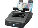 Geldwaage Safescan 6165 G3, für Münzen & Banknoten, 13 vorinstallierte Währungen, Additions- & Druckfunktion