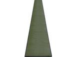 Schmutzfangmatte miltex Eazycare Style, eckig, antistatisch, UV-beständig, waschbar, High-Twist-Nylon & Niltrilgummi, 850 x 3000 mm, chromoxidgrün