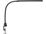 LED-Klemmleuchte MAULpirro, Leistung 7 W, 4-Stufen-Dimmer, 390 lm, schwenkbar, Klemmweite 45 mm, schwarz