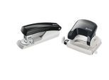 LEITZ® Locher-Tacker-Set, Bürolocher 5038 + Heftgerät 5501, schwarz