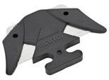 MARTOR SECUMAX Klinge 3550, 10 St., L 38,9 x B 25,8 mm, Stahl, Materialstärke 0,3 mm