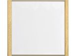 moedel Türschild LMH, Aluminium- und Holzrahmen, Holzart wählbar, Polyester-Abdeckung, Klebemontage, B 159,5 x H 150,5 mm, bronze/Ahorn