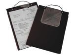 EICHNER Auftragstasche Edge, für DIN A4 Dokumente, Schlüsselfach, B 230 x T 5 x H 330 mm, 10 Stück, schwarz