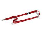 Durable Textilband mit Aufdruck VISITOR, mit Sicherheitsverschluss u. Karabiner, L 440 x B 20 mm
