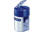 Doppelspitzdose Staedtler® 512, 2 Spitzlöcher, für normale und jumbo Stifte, Verschlussdeckel
