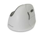 Vertikalmaus Evoluent4 Right Hand White Bluetooth, 5-Tasten-Maus, Scrollrad, kabellos