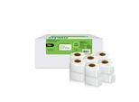 Rücksendeetiketten Dymo® 2177563, 25 x 54 mm, permanenthaftend, Papier, weiß, 12 Rollen mit jeweils 500 Stück