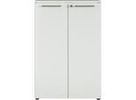 Aktenschrank Agenda, 3 OH, abschließbar, H 1200 x B 800 x T 400 mm, lichtgrau