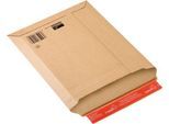 Versandtaschen ColomPac, Wellpappe, haftklebend, recyclebar, 20 Stück, B 250 x H 340 mm, braun