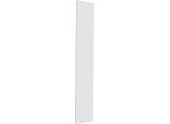 Schäfer Shop Genius Seitenverblendung TETRIS SOLID, für Metall-Korpus, H 2239 mm, für 6 OH-Schränke, 19 mm stark, lichtgrau